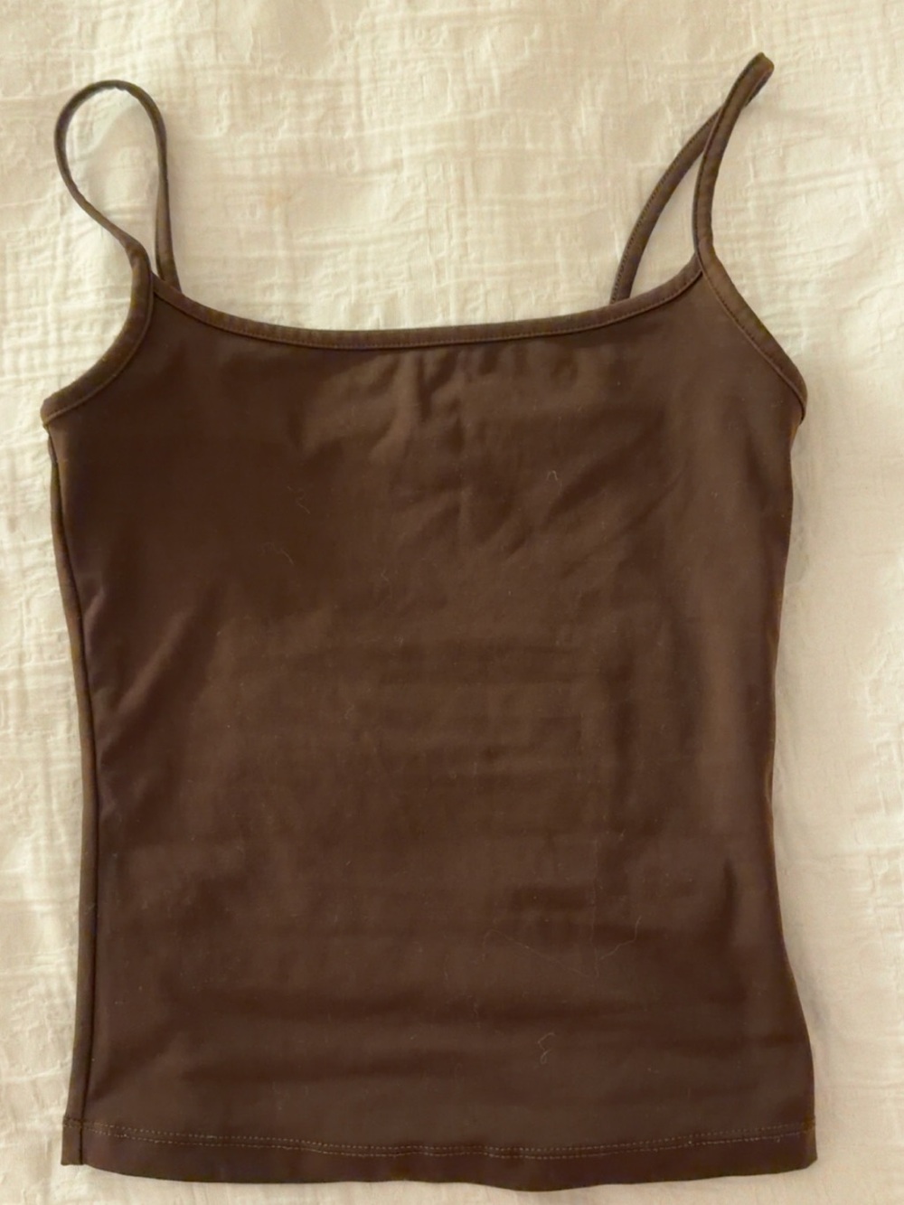 Garage Women’s Brown Spaghetti Strap Tank Top